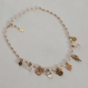 Robert Rose Aurora Borealis Charm Necklace